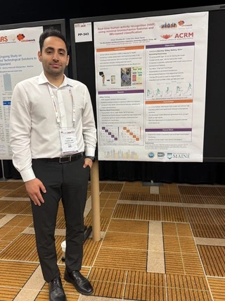 Presenting the activity-recognition poster