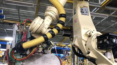 Trajectory Optimization of a Spot-Welding Robot in the Joint and Cartesian Spaces featured image